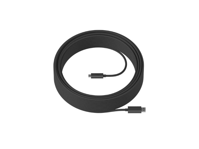Logitech Strong USB 3.1 Cable -10M AOC CABLE-Graphite