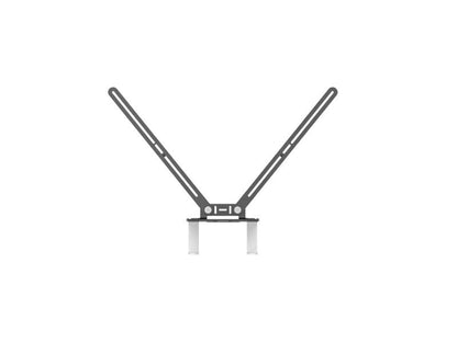 LOGI TV MOUNT FOR VIDEO BARS WHITE