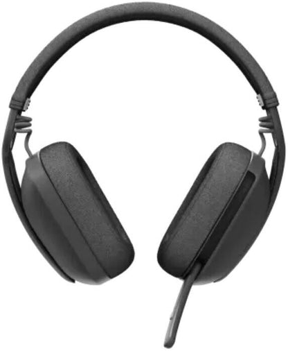 Logitech Zone Vibe Wireless Headset, Teams Version, 40mm Audio Drivers, Flip-to-Mute Noise-Canceling Microphone, Bluetooth 5.2, Up to 20 Hour Battery Life, 1x USB Type-C, Graphite | 981-001157