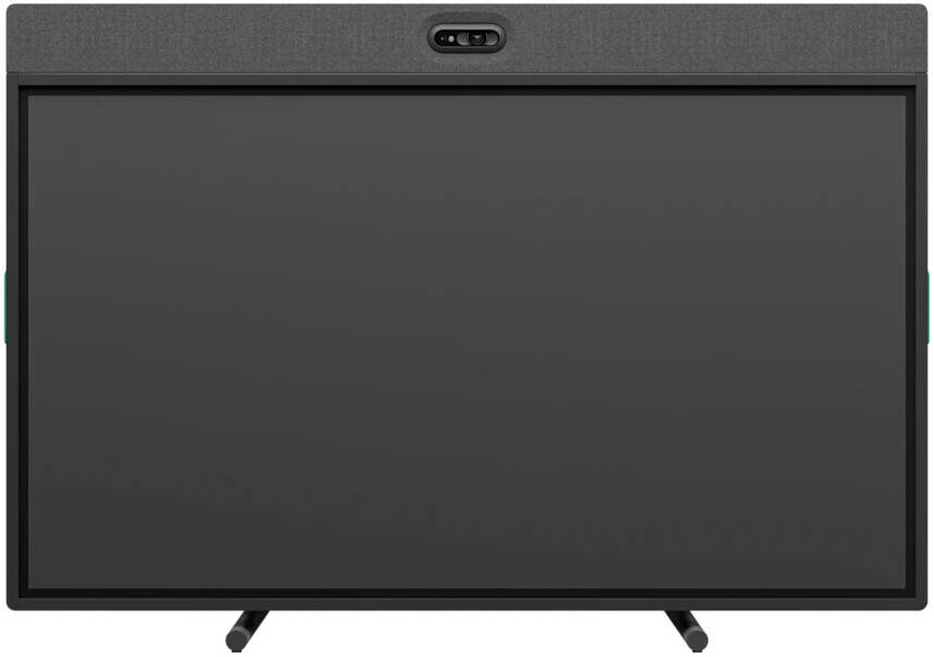 Logitech Rally Board 65 Interactive Display, 65" LCD UHD 4K Display, IR-Based w/ 20 Points of Touch, Anti-Glare & Anti-Fingerprint Coating, Digital PTZ Camera, Graphite | 960-001697/ 960-001699