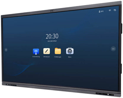 Dahua HiBoard-IE75 Interactive Display, 75" 3840 2160 Touch Display, 15ms Response Time, Android 8.0 Operating System, 1mm Touch Accuracy, Built in Speaker, Stylus Pen Included, Black | HiBoard-IE75