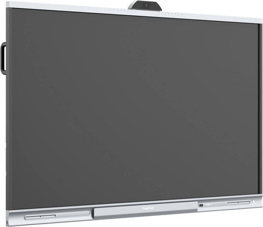 Dahua 75" 4K Smart Interactive Whiteboard With AI Camera, 4K UHD Resolution, 8-Mic Array, Up to 50 Touch Points, Infrared Touch Technology, 2x Styluses Included | LPH75-MC470-P-S2