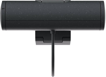 Logitech Brio 505 FHD Webcam, 30fps Frame Rate, Integrated Privacy Shutter, Dual Noise Reducing Mics, 4x Digital Zoom, USB-C, Works w/ Windows / macOS / or Chrome OS, Graphite | 960-001459