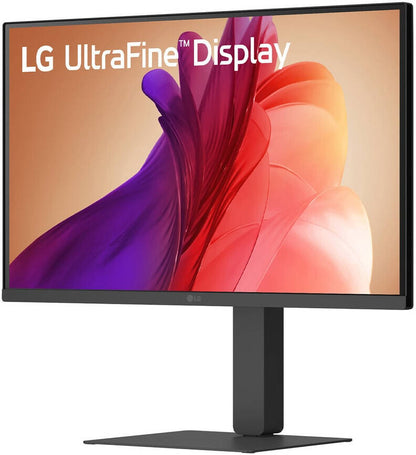 LG 27U730A-B UltraFine Monitor, 27" IPS Display, 4K UHD Resolution, 60Hz Refresh Rate, 5ms (GtG) Response Time, Super Resolution+, Dynamic Action Sync, USB Type-C, Black | 27U730A-B.AMA