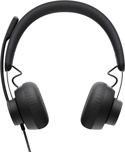 Logitech Zone UC Wired USB Headset, Premium Audio Drivers and Advanced Noise-Canceling Mic Technology | 981-000875