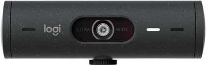 Logitech Brio 505 FHD Webcam, 30fps Frame Rate, Integrated Privacy Shutter, Dual Noise Reducing Mics, 4x Digital Zoom, USB-C, Works w/ Windows / macOS / or Chrome OS, Graphite | 960-001459
