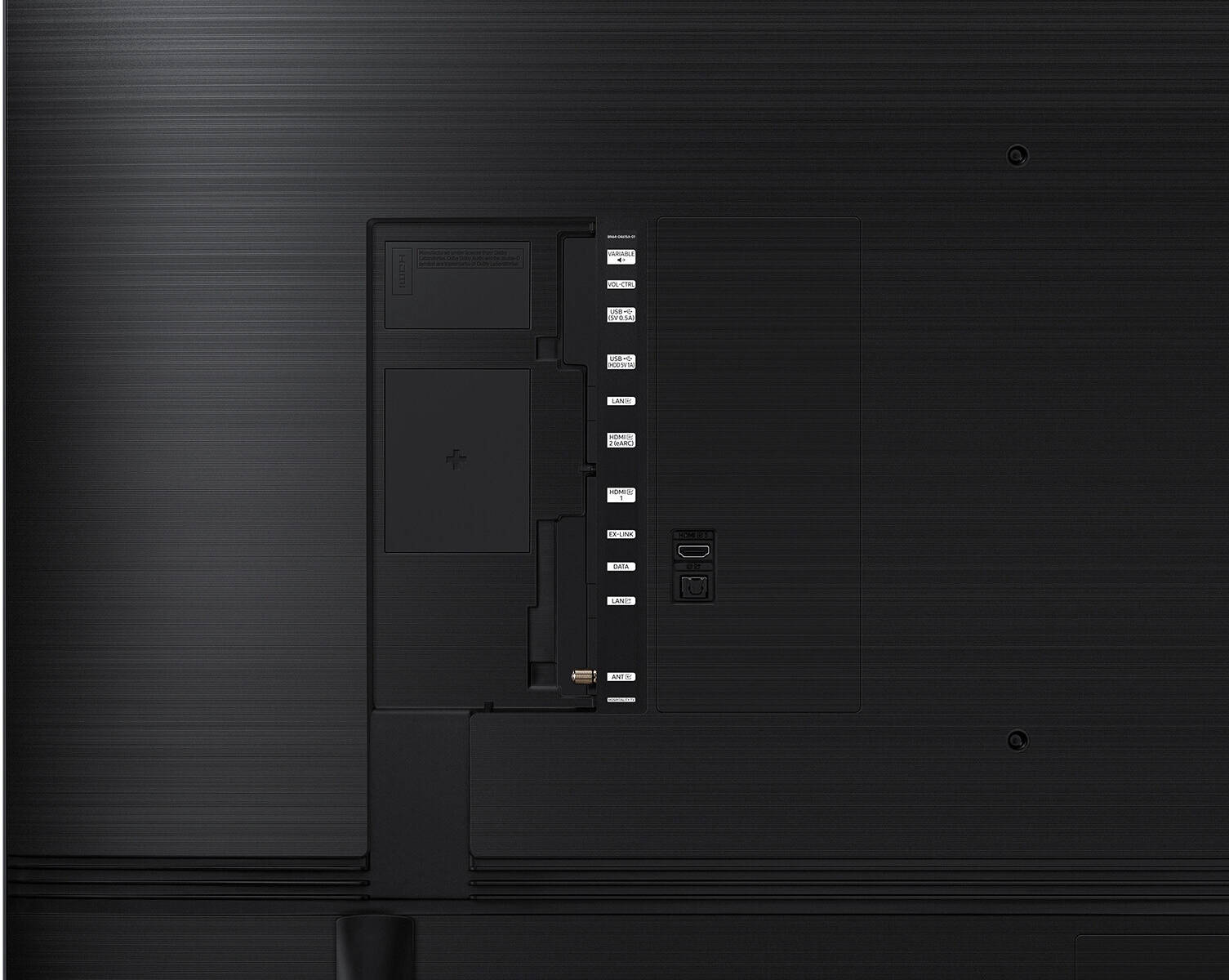 SAMSUNG HQ60A Smart Hospitality TV, 55" 4K UHD QLED Display, Quantum HDR & Quantum Dot Technology, 20W Power Output, 2CH Speaker Type, WiFi5 Connectivity, Black | HG55Q60AAAUXZN