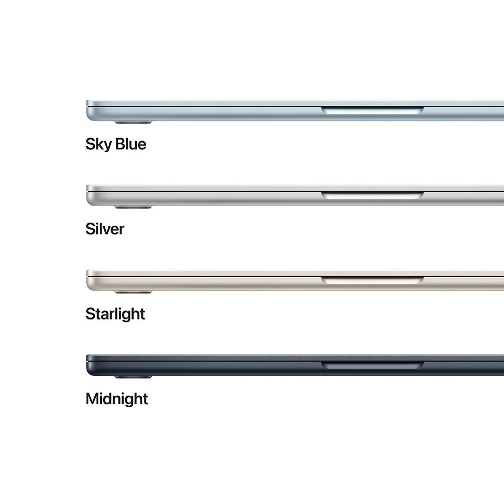 Apple MacBook Air (2026) 15-inch M5 chip with 10-core CPU and 10-core GPU, 16GB RAM, 512GB SSD Arabic – Midnight (MDVH4AB/A)
