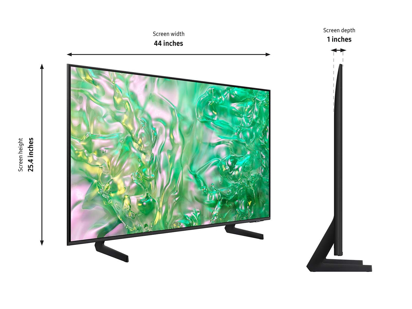 50" Samsung HU8000F Smart Hospitality TV with Casting, Large OTT Library, and Pro:Idiom
